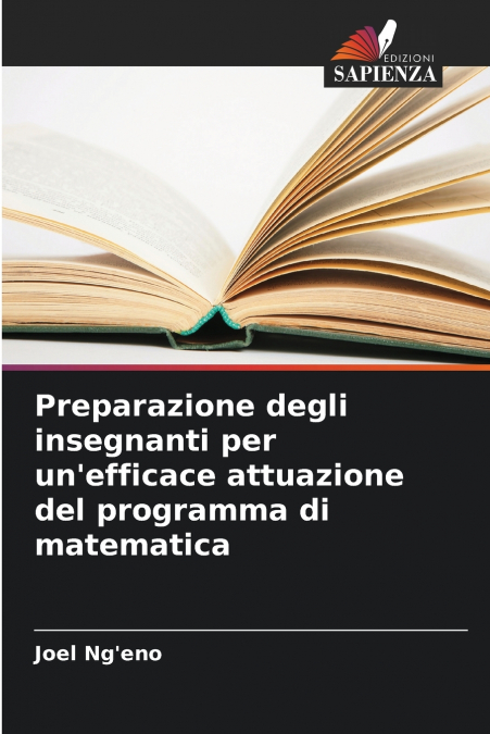 PREPARAZIONE DEGLI INSEGNANTI PER UN?EFFICACE ATTUAZIONE DEL