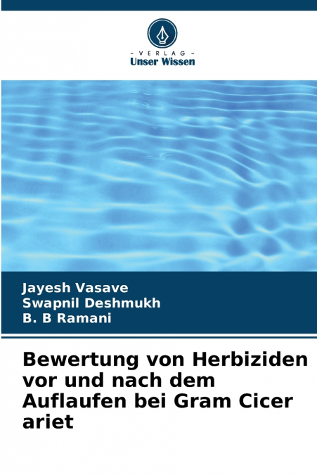 VALUTAZIONE DI ERBICIDI PRE E POST-EMERGENZA IN GRAM CICER A
