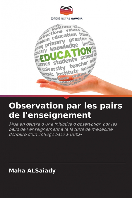 OBSERVATION PAR LES PAIRS DE L?ENSEIGNEMENT