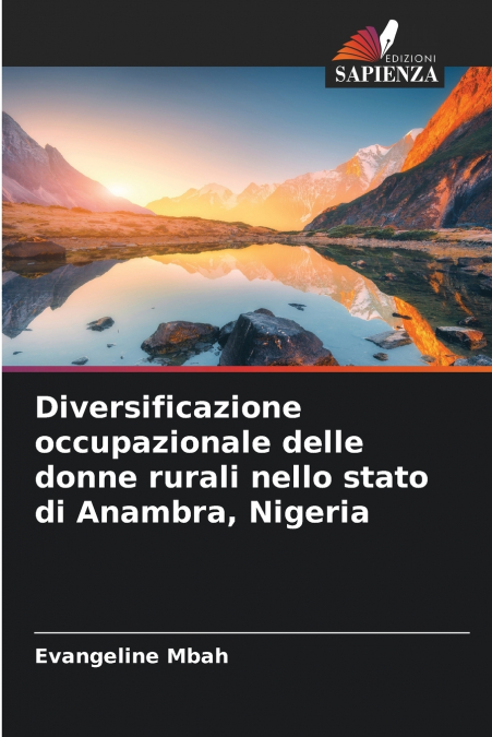 DIVERSIFICAZIONE OCCUPAZIONALE DELLE DONNE RURALI NELLO STAT