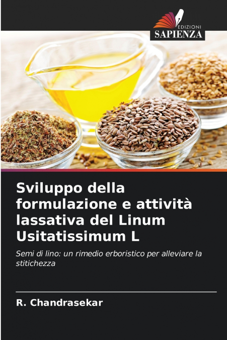 SVILUPPO DELLA FORMULAZIONE E ATTIVITA LASSATIVA DEL LINUM U