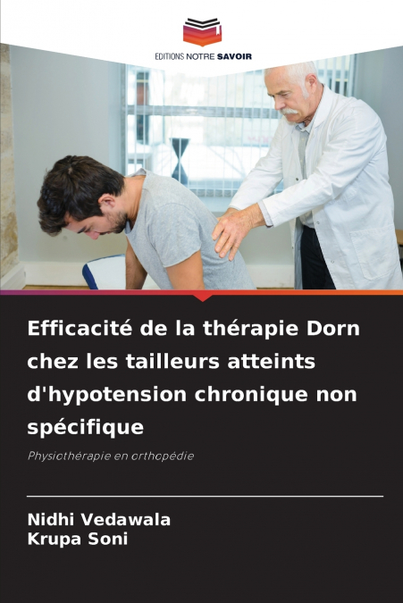 EFFECTIVENESS OF DORN THERAPY IN TAILORS WITH NONSPECIFIC CH