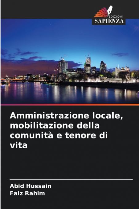 AMMINISTRAZIONE LOCALE, MOBILITAZIONE DELLA COMUNITA E TENOR