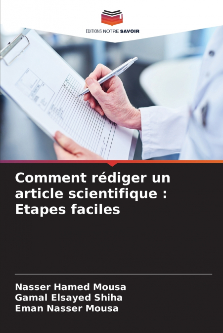 COMMENT REDIGER UN ARTICLE SCIENTIFIQUE