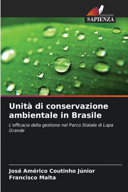 UNITA DI CONSERVAZIONE AMBIENTALE IN BRASILE