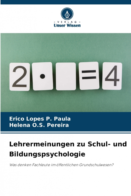 LEHRERMEINUNGEN ZU SCHUL- UND BILDUNGSPSYCHOLOGIE