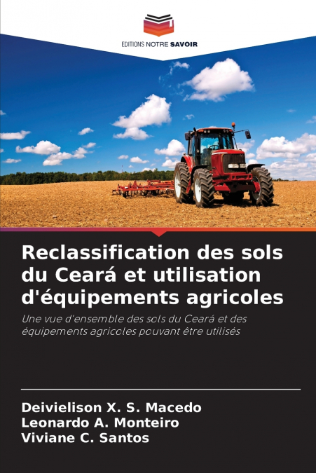 RECLASSIFICATION DES SOLS DU CEARA ET UTILISATION D?EQUIPEME