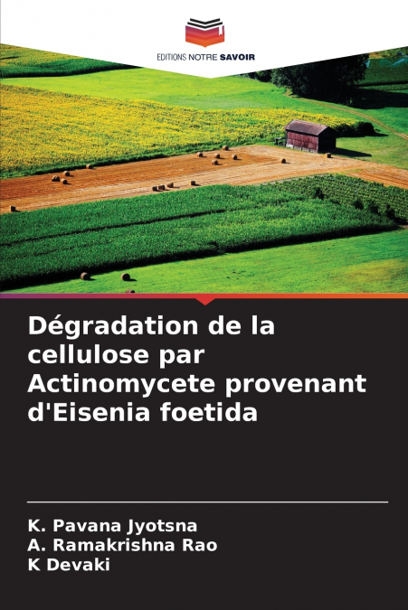DEGRADATION DE LA CELLULOSE PAR ACTINOMYCETE PROVENANT D?EIS