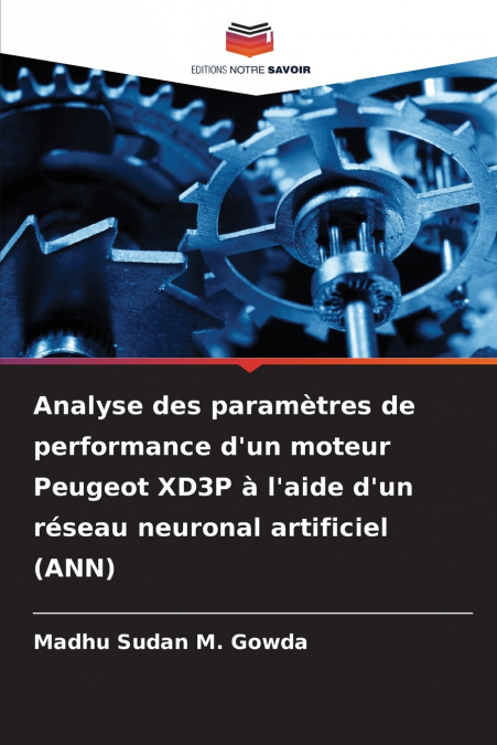 ANALYSE DES PARAMETRES DE PERFORMANCE D?UN MOTEUR PEUGEOT XD