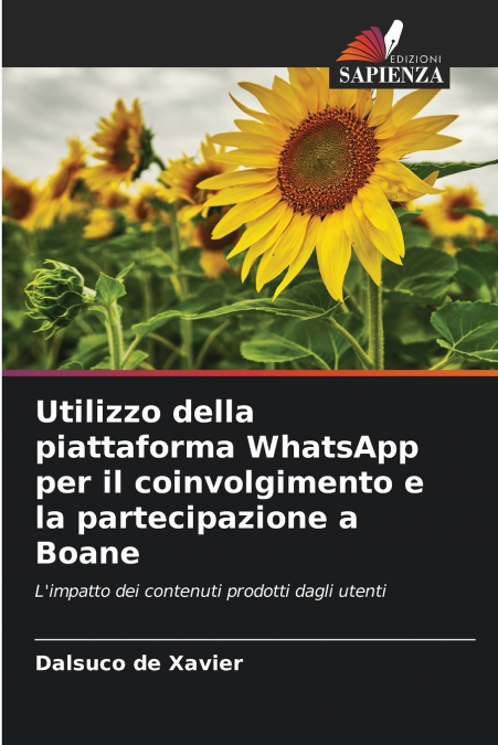 UTILIZZO DELLA PIATTAFORMA WHATSAPP PER IL COINVOLGIMENTO E
