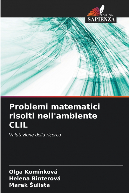 PROBLEMI MATEMATICI RISOLTI NELL?AMBIENTE CLIL