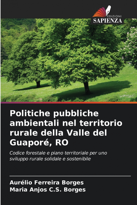 POLITICHE PUBBLICHE AMBIENTALI NEL TERRITORIO RURALE DELLA V