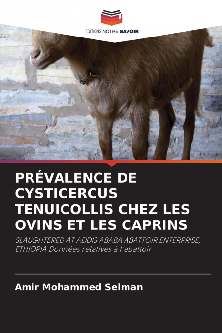 PREVALENCE DE CYSTICERCUS TENUICOLLIS CHEZ LES OVINS ET LES