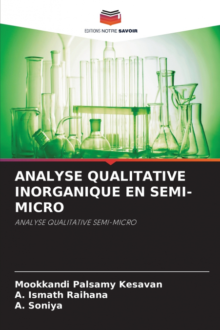 ANALYSE QUALITATIVE INORGANIQUE EN SEMI-MICRO