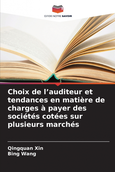CHOIX DE L?AUDITEUR ET TENDANCES EN MATIERE DE CHARGES A PAY