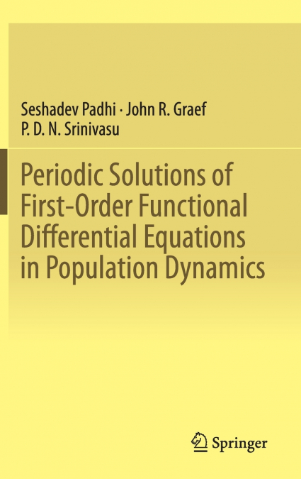 PERIODIC SOLUTIONS OF FIRST-ORDER FUNCTIONAL DIFFERENTIAL EQ