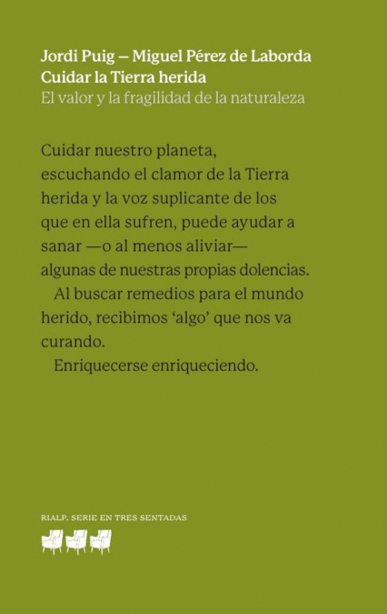 CUIDAR LA TIERRA HERIDA