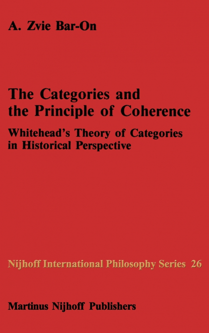 THE CATEGORIES AND THE PRINCIPLE OF COHERENCE