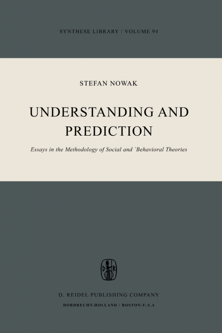 UNDERSTANDING AND PREDICTION