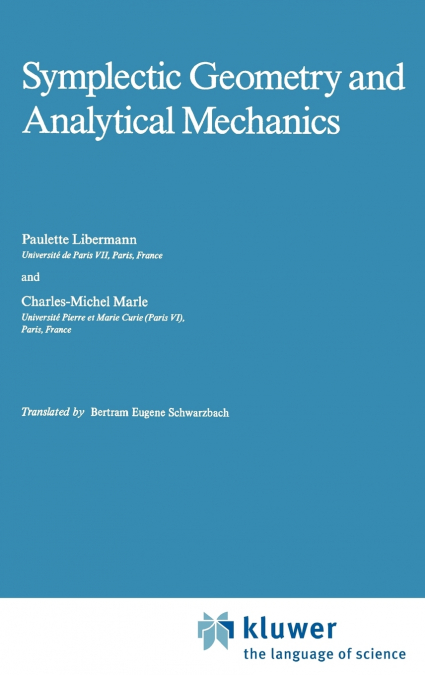 SYMPLECTIC GEOMETRY AND ANALYTICAL MECHANICS
