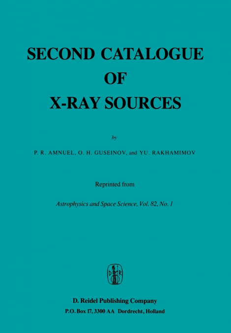 SECOND CATALOGUE OF X-RAY SOURCES