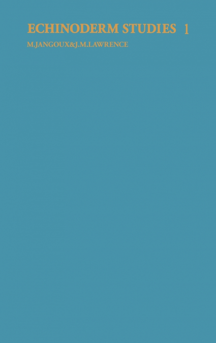 ECHINODERM STUDIES 1 (1983)