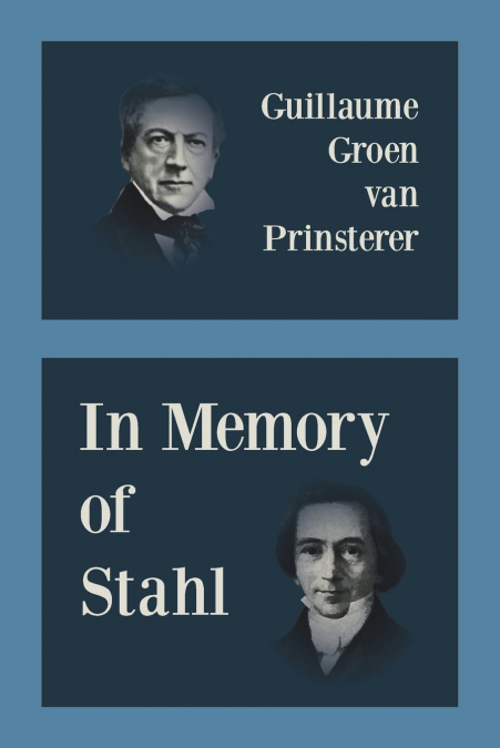 IN MEMORY OF STAHL