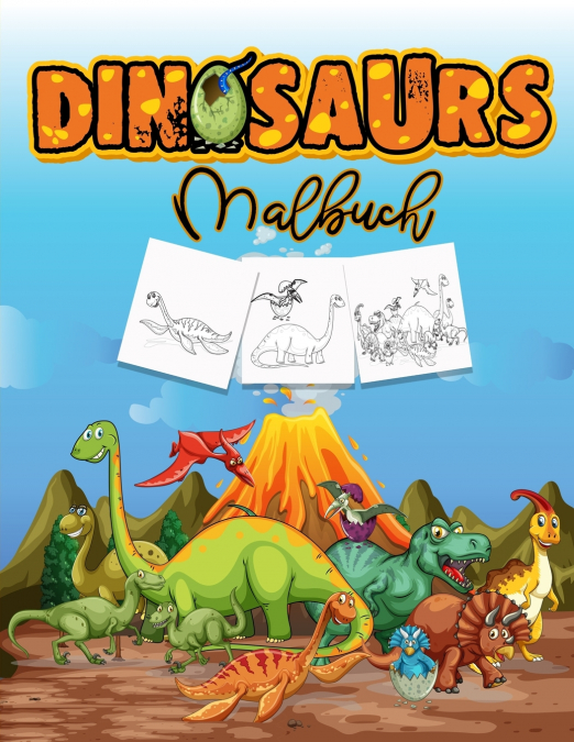 DINOSAURIER MALBUCH