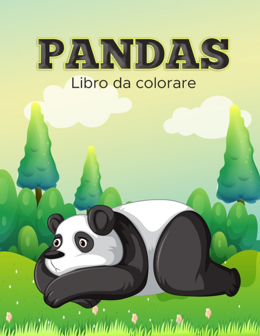 LIBRO DA COLORARE PANDA