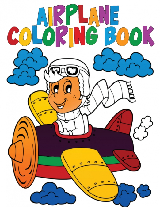 AIRPLANE COLORING BOOK