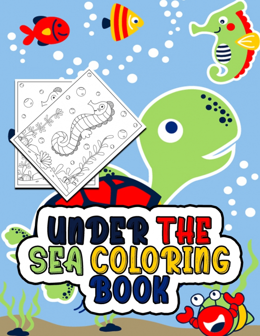 UNDER THE SEA COLORING BOOK