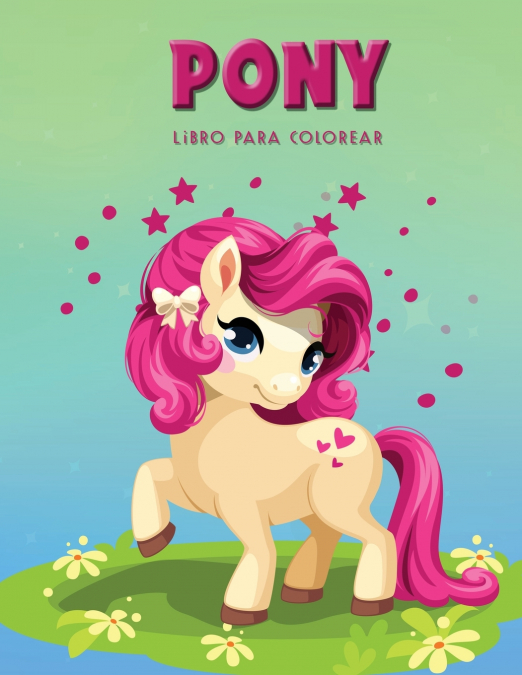 PONY LIBRO PARA COLOREAR