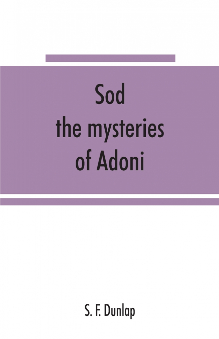 VESTIGES OF THE SPIRIT HISTORY OF MAN