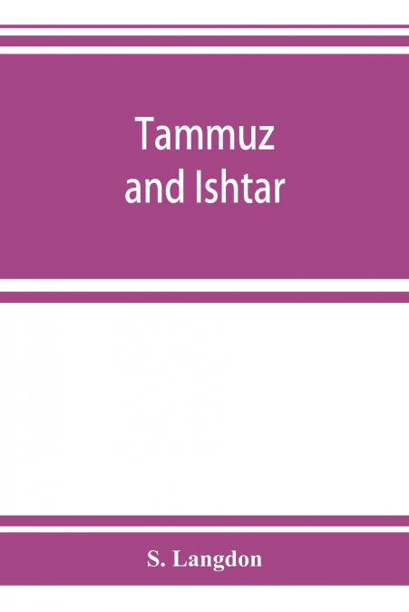 TAMMUZ AND ISHTAR