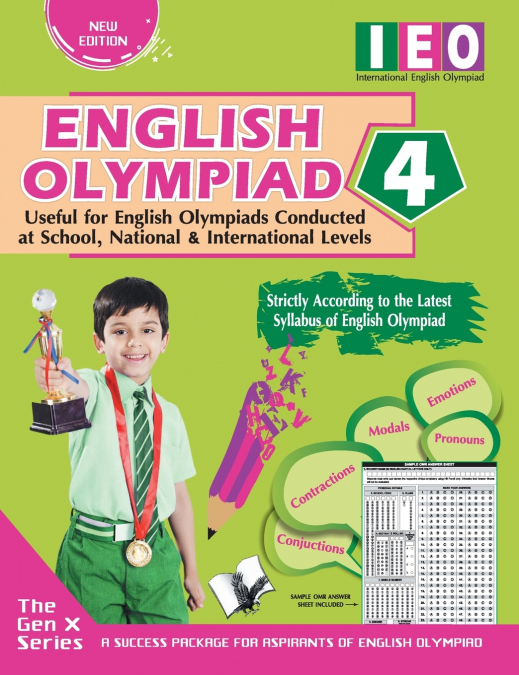 INTERNATIONAL ENGLISH OLYMPIAD - CLASS 4(WITH OMR SHEETS)