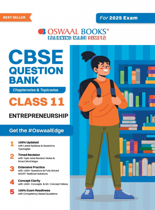 OSWAAL CBSE QUESTION BANK CLASS 11 ENTREPRENEURSHIP, CHAPTER