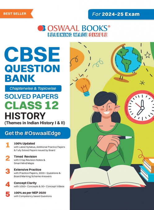OSWAAL CBSE QUESTION BANK CLASS 12 HISTORY, CHAPTERWISE AND