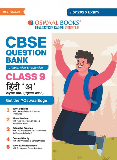 OSWAAL CBSE QUESTION BANK CLASS 9 HINDI-A, CHAPTERWISE AND T