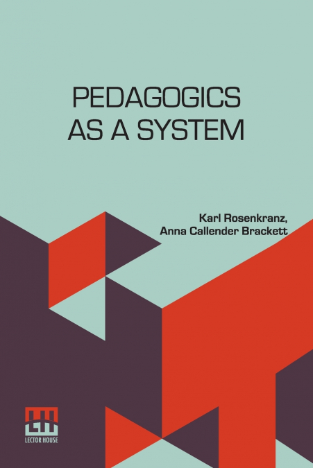 PEDAGOGICS AS A SYSTEM