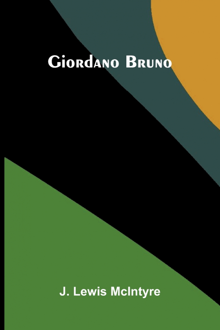 GIORDANO BRUNO