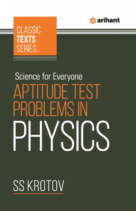 APTITUDE TEST PROBLEMS IN PHYSICS