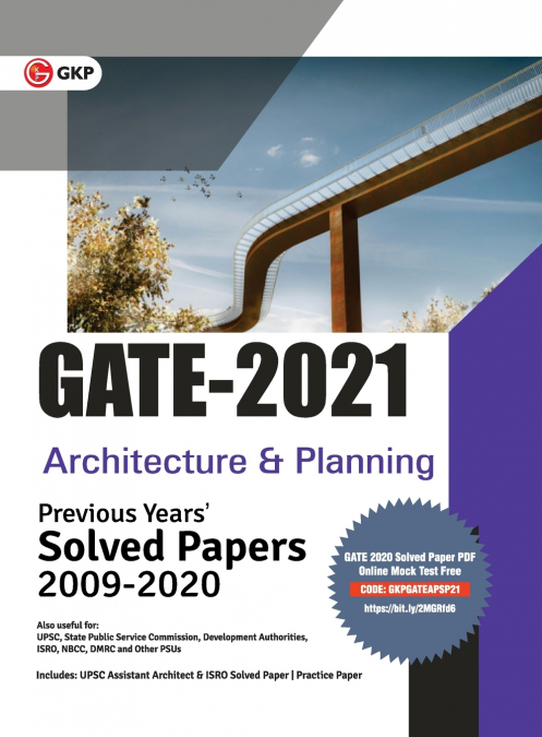 GATE 2021 - ARCHITECTURE & PLANNING - PREVIOUS YEARS? SOLVED