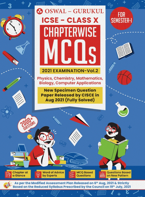 CHAPTERWISE MCQS VOL II FOR PHYSICS, CHEMISTRY, MATHS, BIOLO