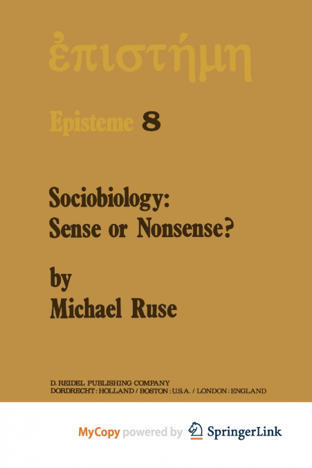 SOCIOBIOLOGY