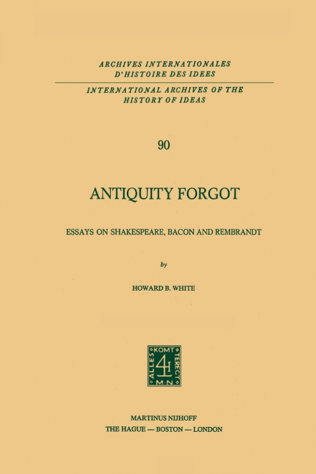 ANTIQUITY FORGOT