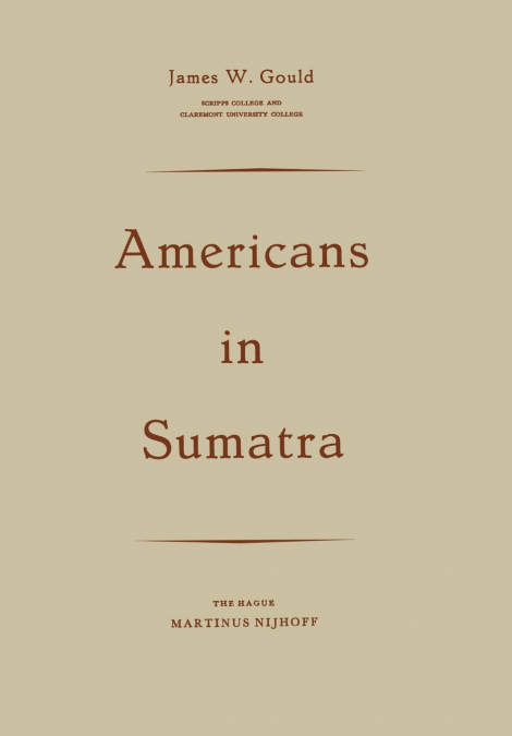 AMERICANS IN SUMATRA