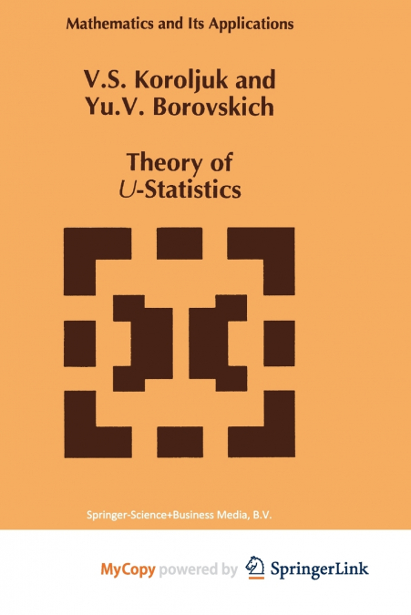 THEORY OF U-STATISTICS