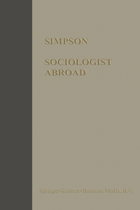 SOCIOLOGIST ABROAD