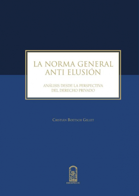 LA NORMA GENERAL ANTI ELUSION