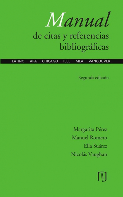 MANUAL DE CITAS Y REFERENCIAS BIBLIOGRAFICAS